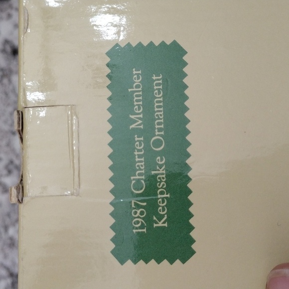 1987 Hallmark Keepsake Ornament Collectors Club "Carousel Reindeer" Christmas - Picture 6 of 12